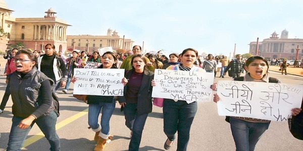 Protest at India Gate