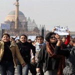 Protest at India Gate….